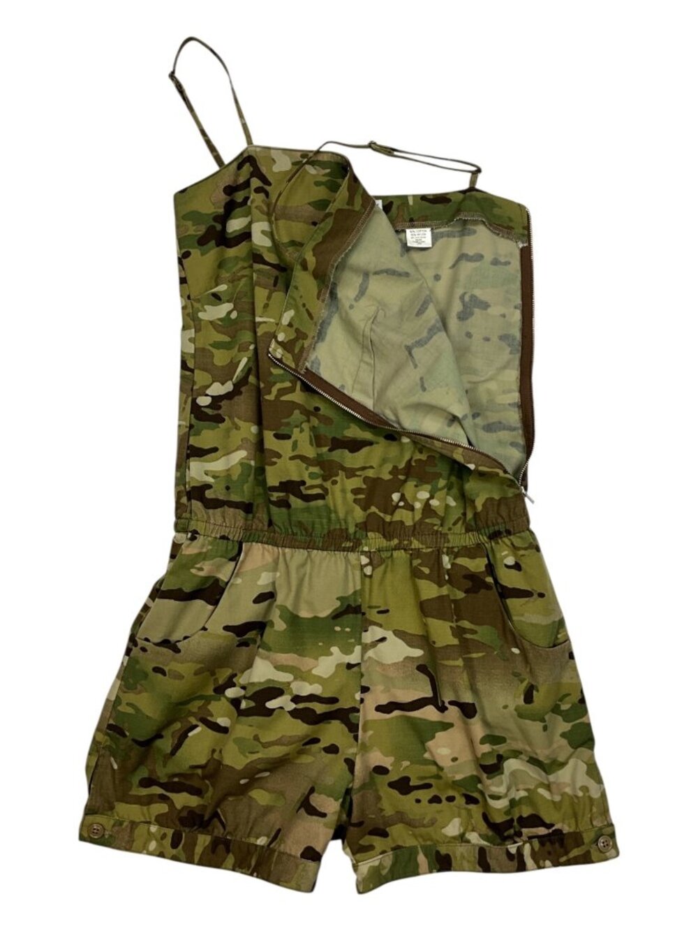 Mark McNairy X Beams Fennica Camo Romper 4 Green - Picture 7 of 16